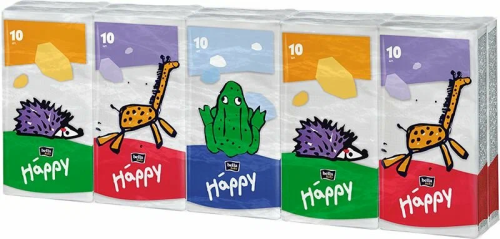 BELLA Baby happy платочки носовые №1 10шт