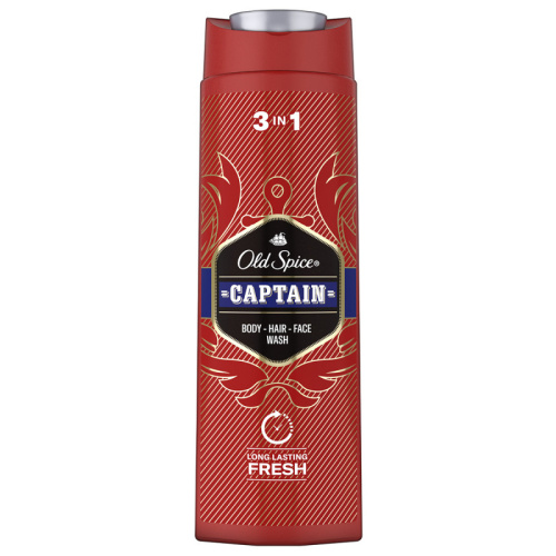 OLD SPICE гель-шампунь д/душа 2в1 сaptain 400мл