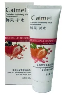 CAIMEI пенка д/умывания увлажняющая с экстрактом клубники 120г