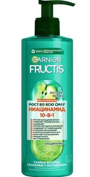 GARNIER FRUCTIS крем д/волос несмываемый 10в1 рост во всю силу 400мл