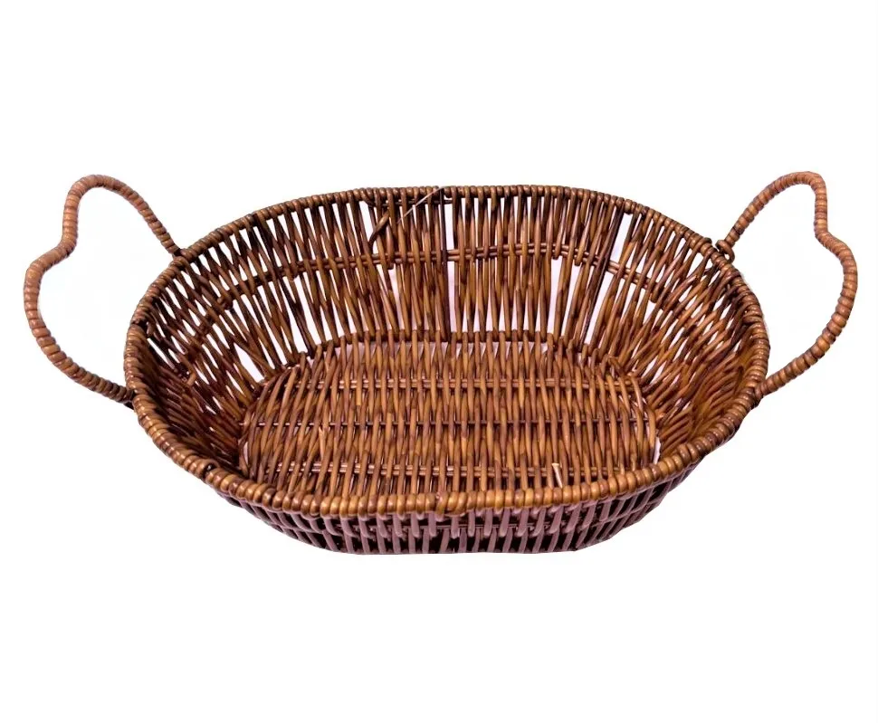 Корзинка с ручками плетеная 25*19*7.5см ED25271