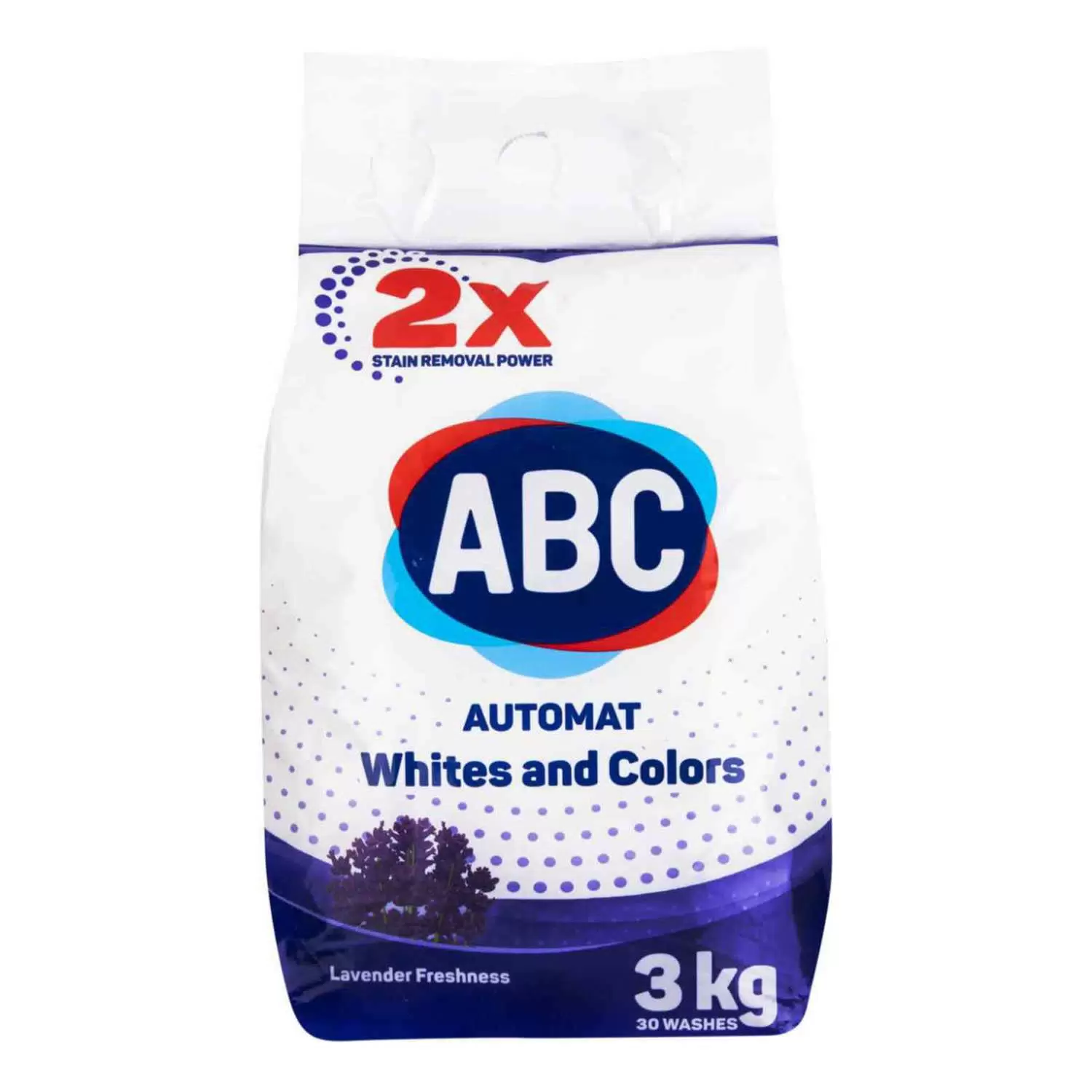 ABC порошок д/стирки белья лавандовая свежесть 3кг