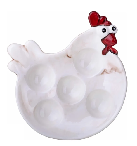 LEFARD подставка д/яиц курочка19,1*18,3*5см 138-324