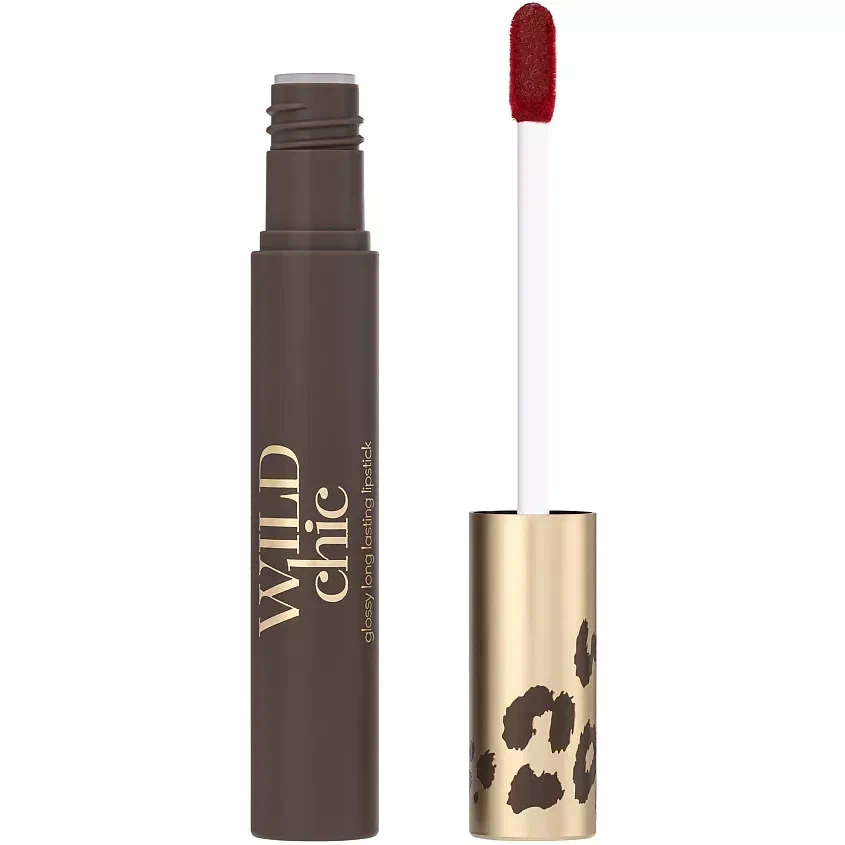 STELLARY помада д/губ глянцевая стойкая wild chic collection т.01