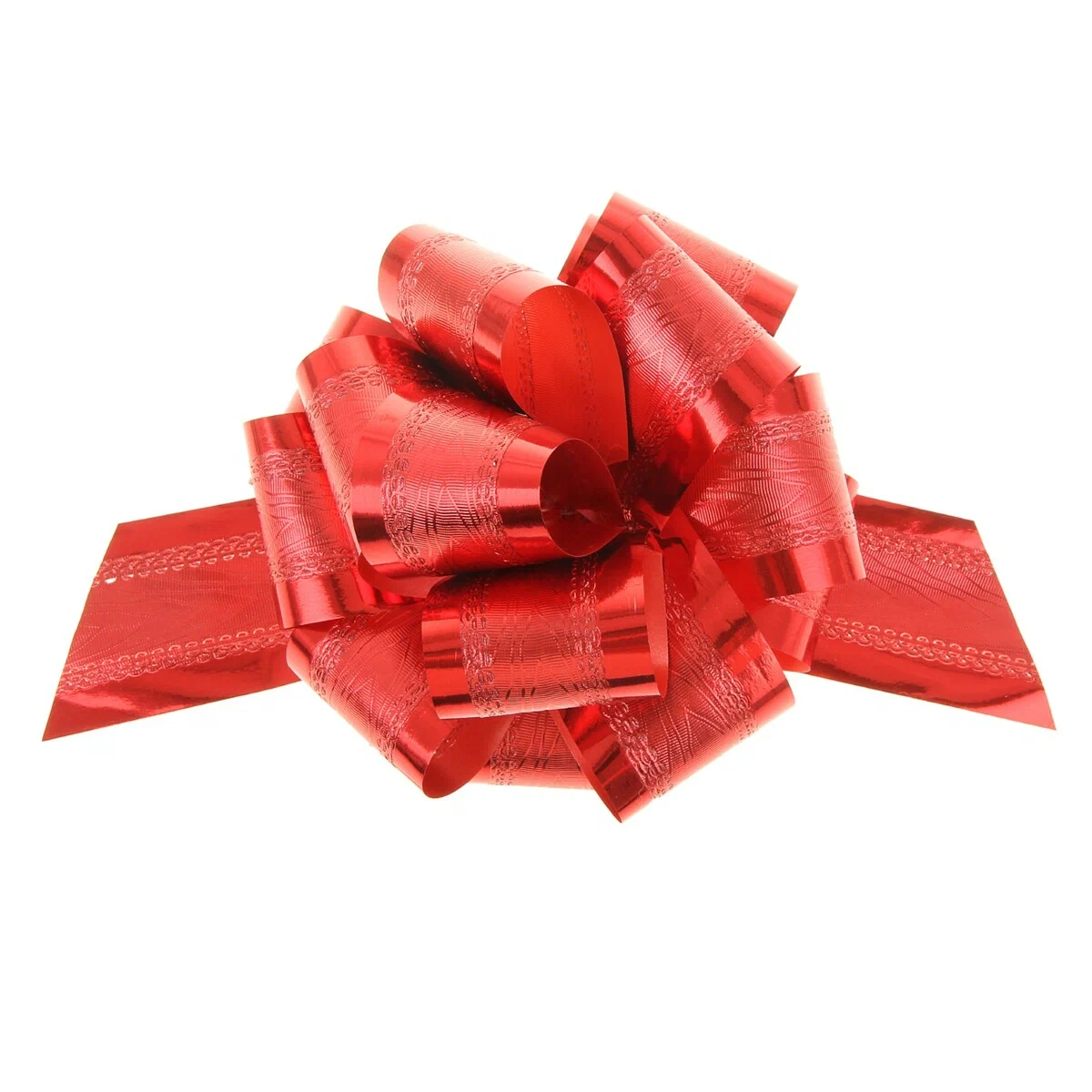 Бант-шар №5 полоса цв. красный 848852