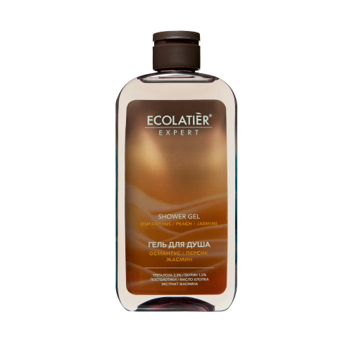 ECOLATIER Expert гель д/душа османтус персик жасмин 400мл
