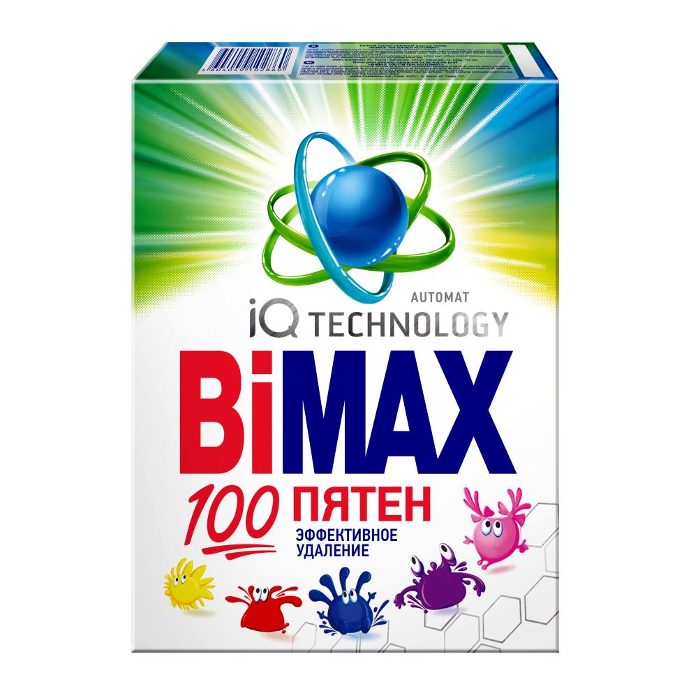 BIMAX порошок стир automat 100 пятен 400г