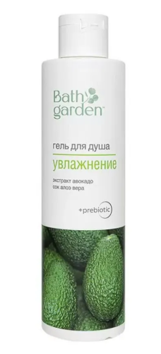 BATH GARDEN гель д/душа увлажнение 300мл