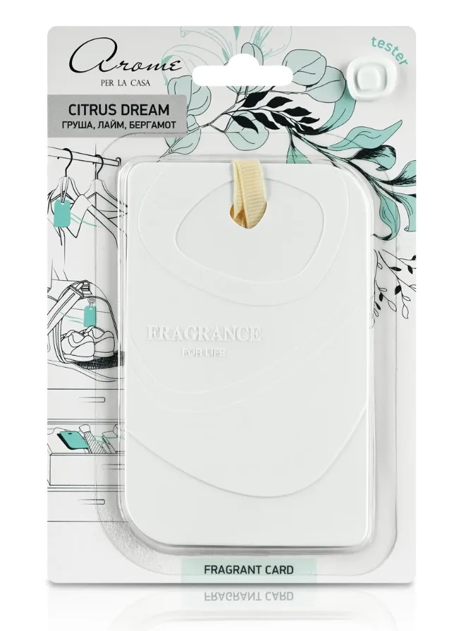 АЕР Fragrant Card ароматизатор д/дома citrus dream
