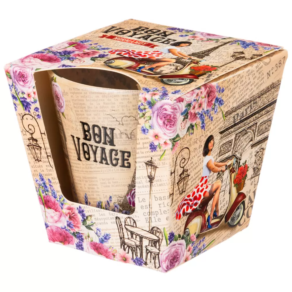 BARTEK свеча аромат. в стакане добрый путь 115г/12