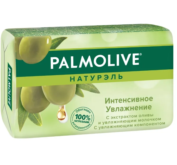 PALMOLIVE мыло туалетное увлажняющее naturals олива и молочко 90г FTR22533
