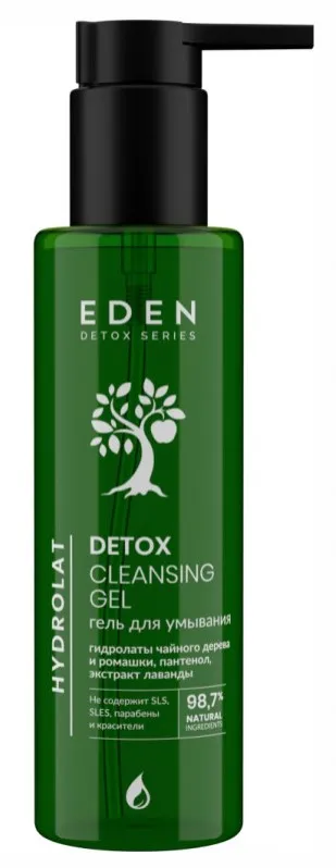 EDEN гель д/умывания detox hydrolat 200мл