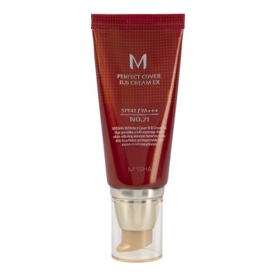 Missha BB-крем тональный M Perfect Cover SPF 42/PA+++, тон 21, 50 мл
