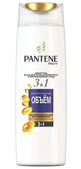 PANTENE шампунь д/волос интенсивный уход 3в1 дополнительный объем 360мл