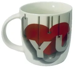 Кружка керамика Любовь 360мл EA023