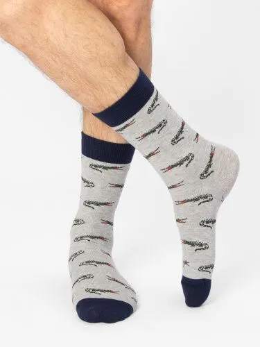 Носки мужские С1305 серый р.25