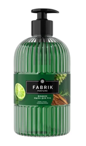 FABRIK COSMETOLOGY мыло жидкое д/рук лайм груша можжевельник 500мл