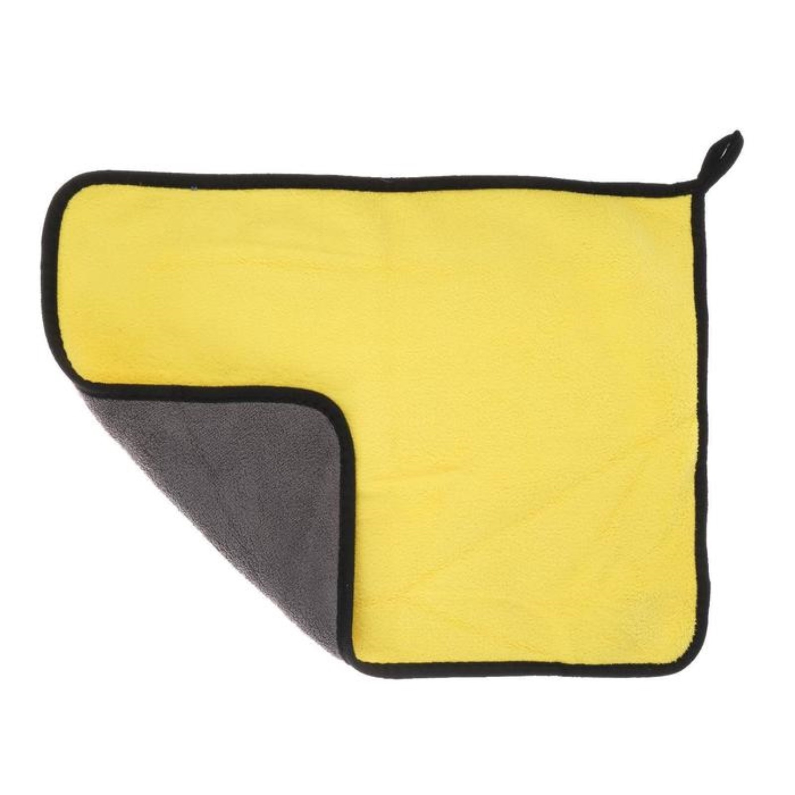 Тряпка д/мытья автомикрофибра cartage цв.желто-серая 30*40cм 5179745