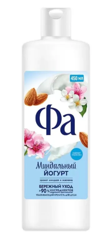 ФА гель д/душа миндальный йогурт 450мл