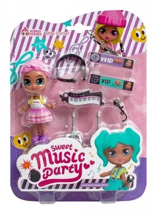 Кукла с аксессуарами музыкальная вечеринка LC3389