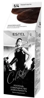 ESTEL CELEBRITY краска д/волос т.5.4 темный каштан