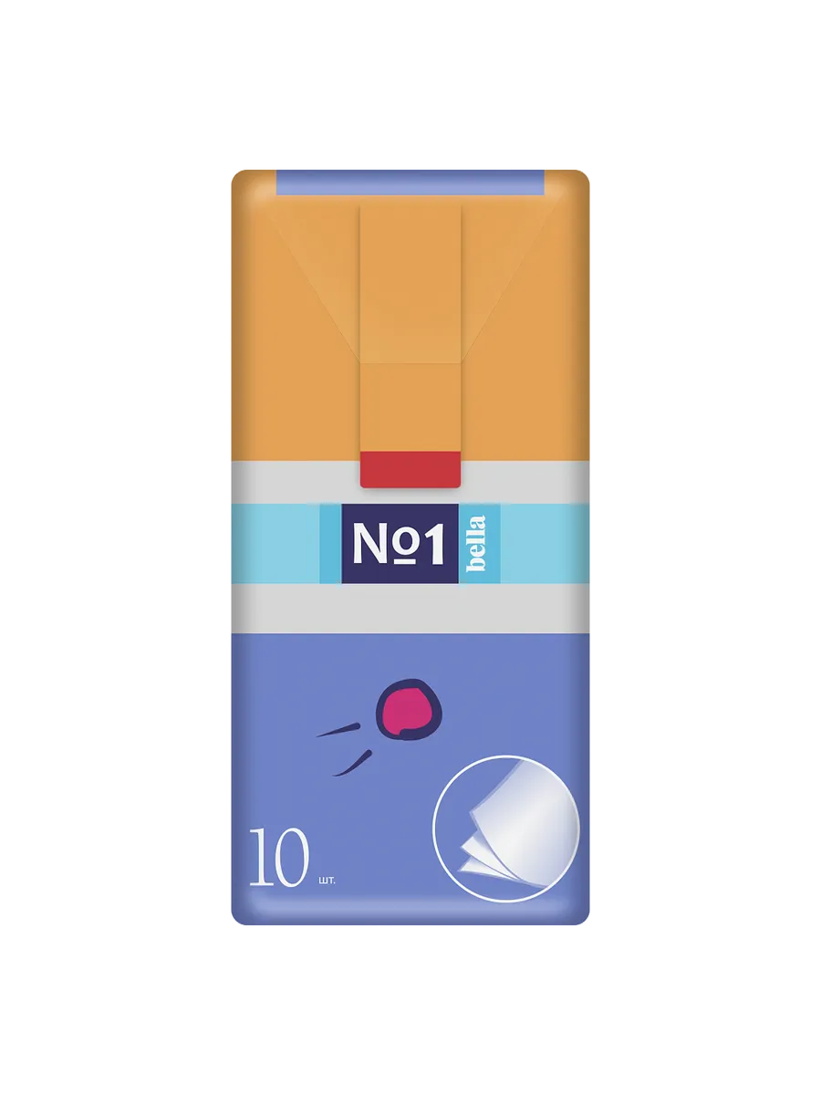 BELLA платочки носовые №1 3сл. 10шт BE-042-H100-010