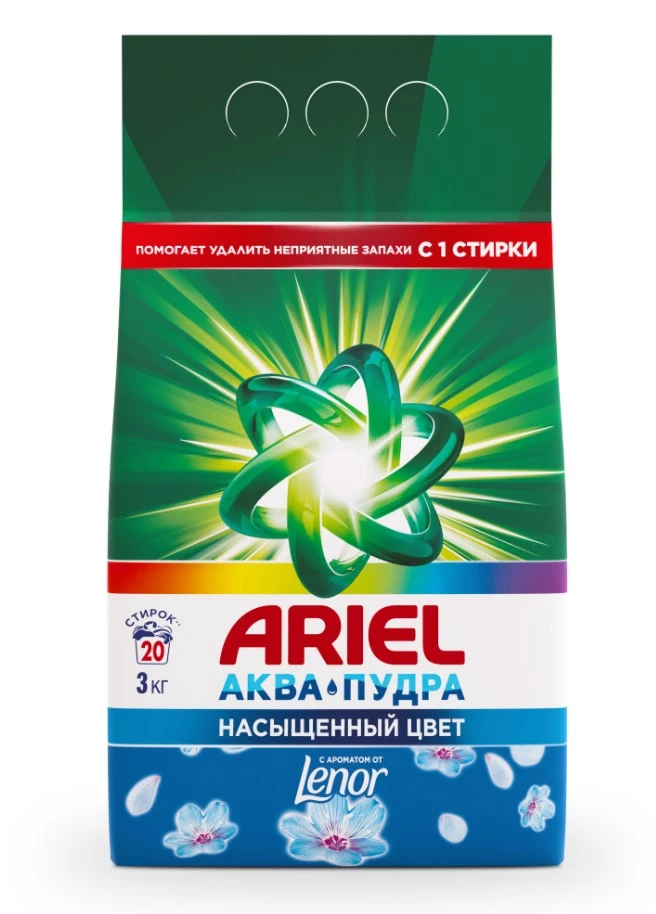 ARIEL порошок стир automat ленор эффект возд свежесть 3000г