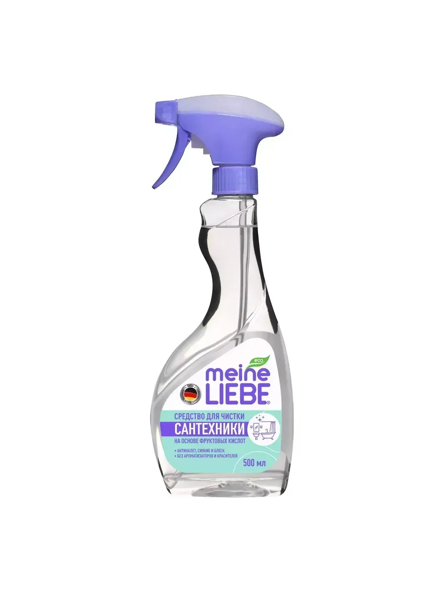 MEINE LIEBE cредство д/чистки сантехники ванн раковин душевых кабин 500мл