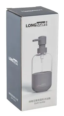 LONGSTAR дозатор д/мыла серый 2668-LJ