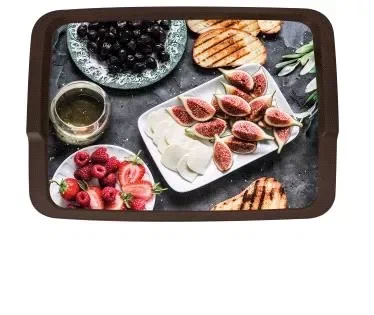 PHIBO поднос с декором 42,5*32*2,2см 431245209/14