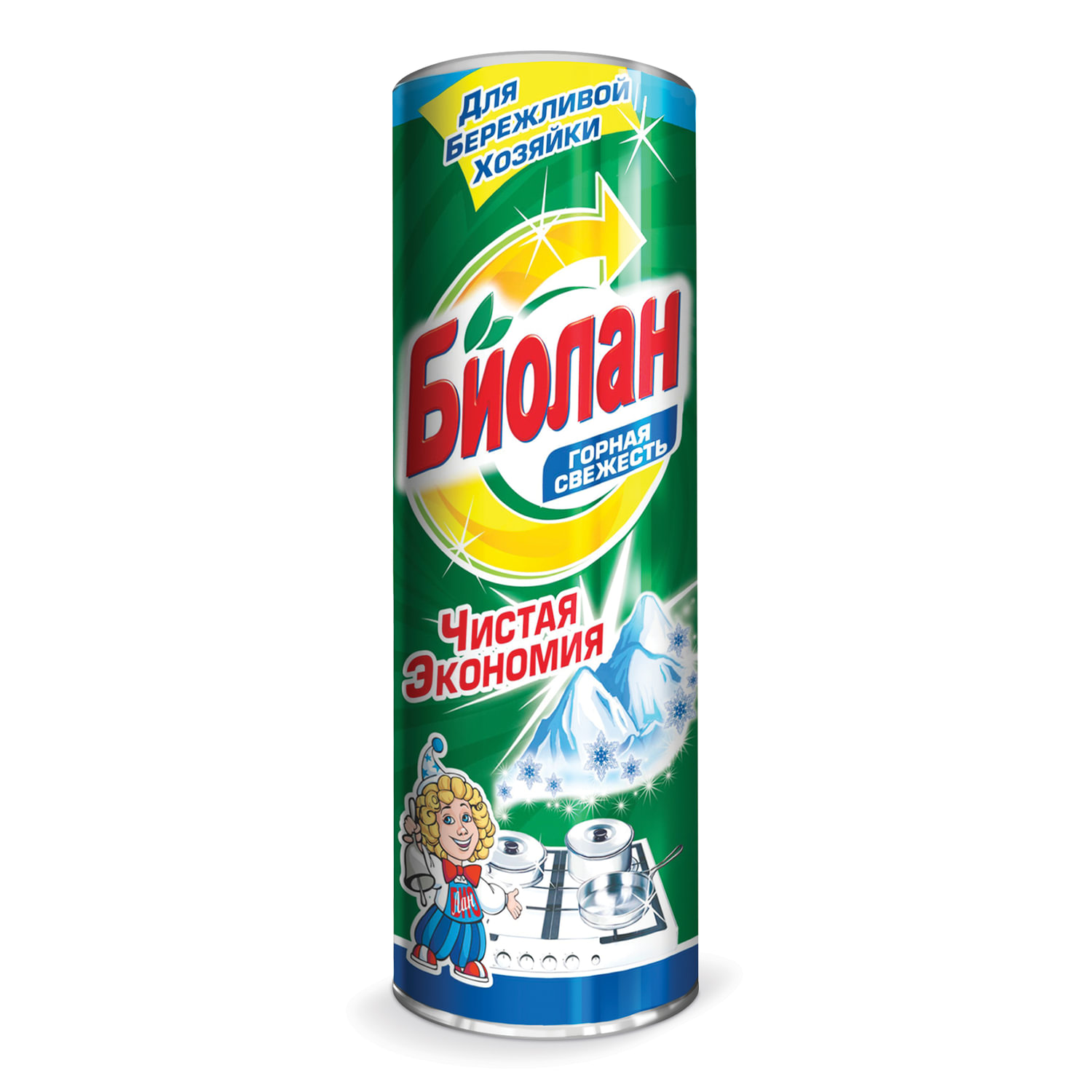 БИОЛАН  Чистящий порошок Горная свежесть 400г/35011