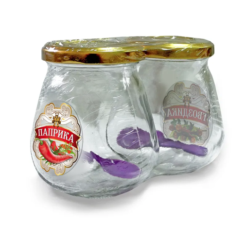 LARANGE набор д/хранения специй паприка и гвоздика 2*260мл 626075