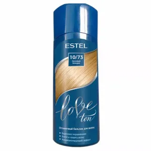 ESTEL LOVE TON бальзам д/волос оттеночный т.10.73 бежевый блондин
