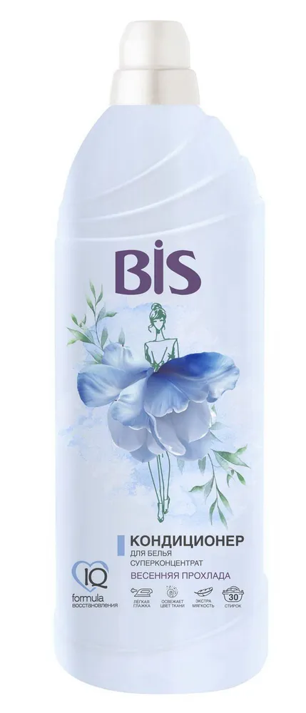 BIS кондиционер д/белья концентрированный весенняя прохлада 900мл (6)