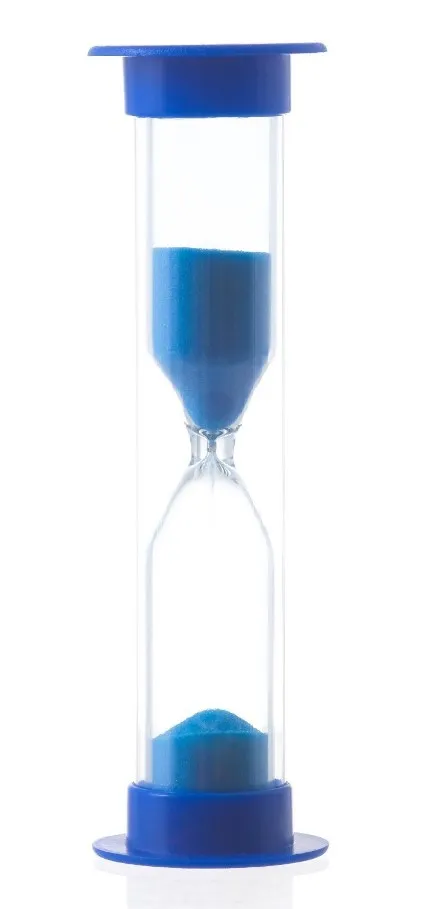 Часы песочные саммит цв.синий 5мин 9*3см 118771