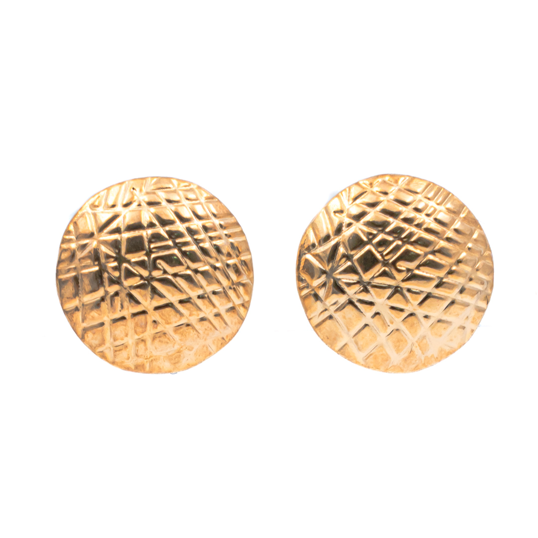 RINOVA  серьги золото,круглые 162440