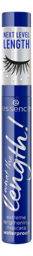 ESSENCE тушь д/ресниц ультраудлинение водостойкая what the length extreme lengthening mascara т.02