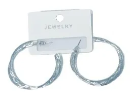 Серьги кольца цв.серебро L 230710