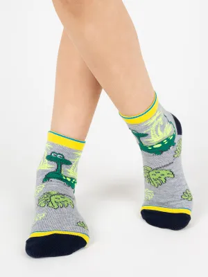 Носки детские С1703 серый р.16-18