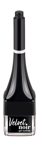 VIVIENNE SABO подводка д/глаз гелевая с кисточкой gel eyeliner with brush т.01