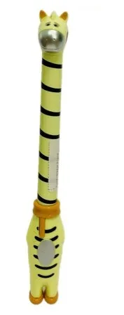 Ручка гелевая жираф синяя микс