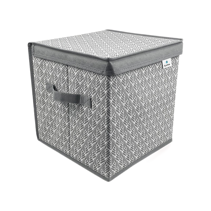 ЛИСТЬЯ коробка д/хранения 30*30*30см