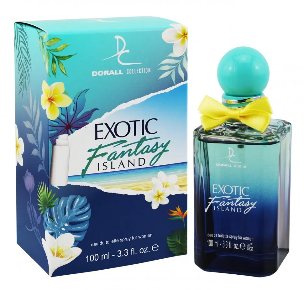 DORALL COLLECTION туалетная вода д/женщин exotic fantasy Island 100мл