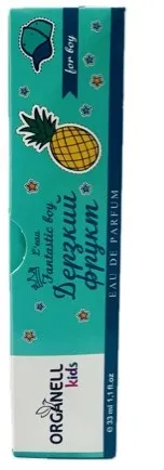 ORGANELL KIDS вода парфюмерная fantastic boy дерзкий фрукт 33мл