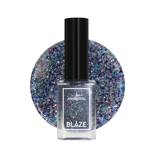 JEANMISHEL лак д/ногтей с блестками blaze тон 405 12мл