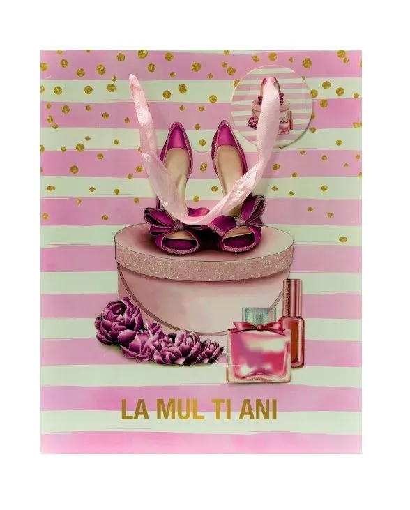 Пакет подарочный 26*32*12см женские штучки M0034M