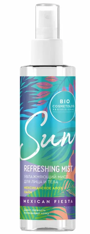 BIO COSMETOLOG мист д/лица и тела увлажняющий 190мл