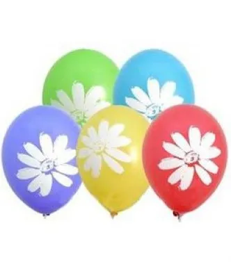 ВЕСЕЛАЯ ЗАТЕЯ набор шаров воздушных в асс 30см 5шт 1111-0841/0842