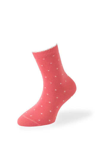 OMSA носки детские в горошек 22P31 rosa chiaro р.27-30