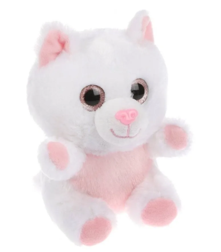 Игрушка мягкая fluffy family крошка котонок белый 681879